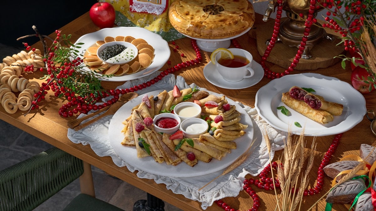 Pechka Cafe Blini event. https://pechka.ae/